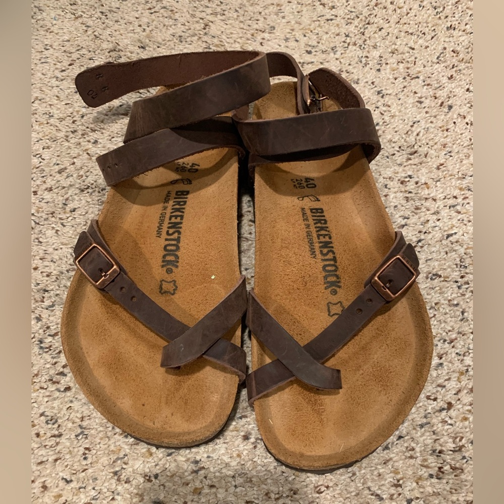 Birkenstock  Dark Brown Sandals women’s